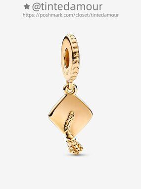 Pandora Graduation Cap Dangle Charm|Pendant